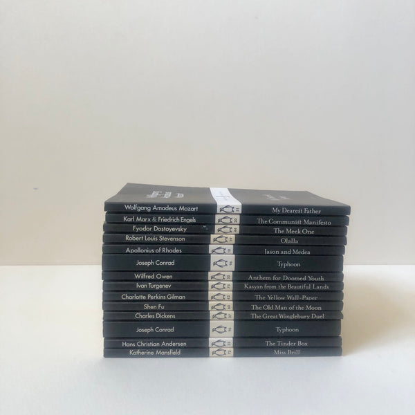 Mini black Penguin classics books: Set 16