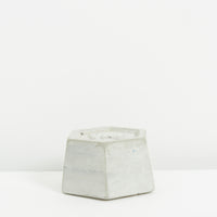 Concrete hexagonal paper weight