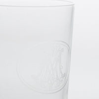 MM Monogram glass