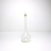 Tall round based chemistry bottle