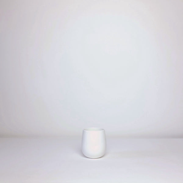 White porcelain becker
