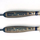 Vintage Phila. PA wood darts