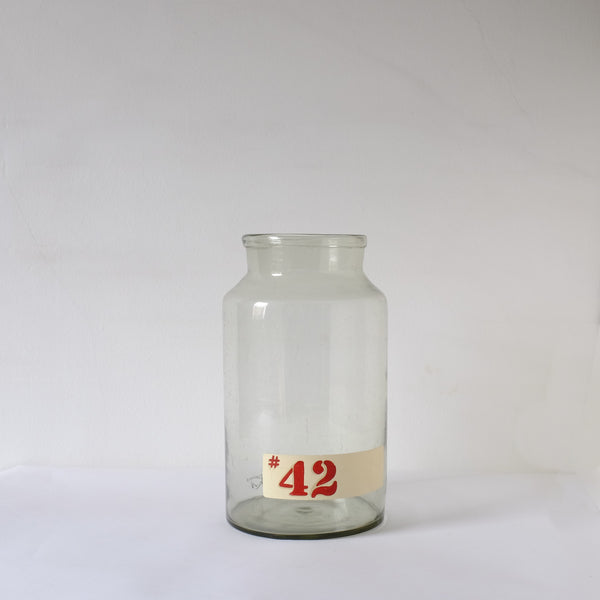 Vintage glass 42 vase