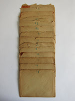 Vintage box of various stencils
