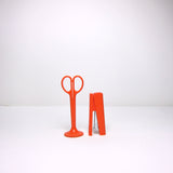 Orange stapler