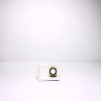 White tape dispenser