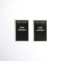 Admiral cards pair