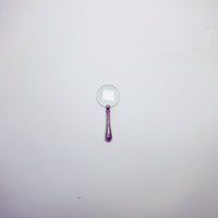 Vintage silver magnifying glass
