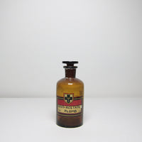 Vintage apothecary PLOMB bottle