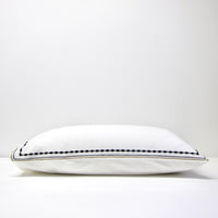 Aztec emb. pillow case: Pair