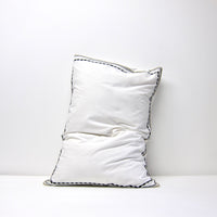 Aztec emb. pillow case: Pair