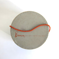 Vintage BRAMSON grey hat box