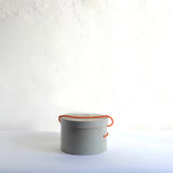 Vintage BRAMSON grey hat box