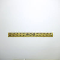 Basic wood ruler
