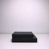 Black archive boxes