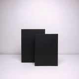 Black archive boxes