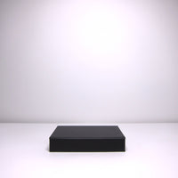 Black archive boxes