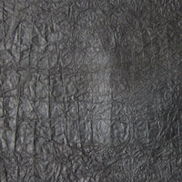 Black crinkle paper: handmade