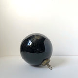 Large black gloss bauble
