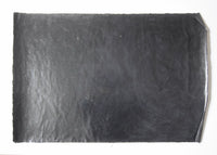 Black waxed paper: handmade