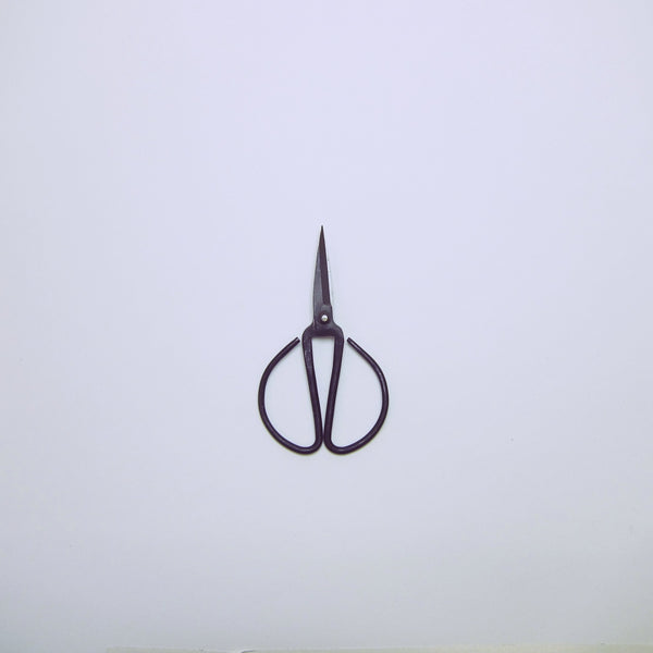 Black wide handled garden scissors