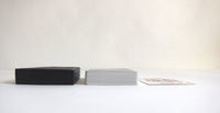Playing cards: Black + White