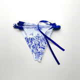 Blue + white bunting