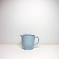 Vintage blue ceramic jug
