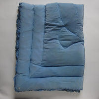 vintage blue eiderdown