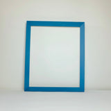 Blue wood frame