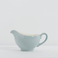 Blue ceramic jug
