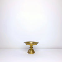 Brass pedestal bowl