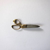 Small brass scissors