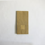 Brown graph paper bag