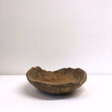 Carved wood bowl