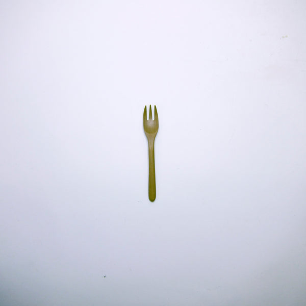 Oiled wooden fork