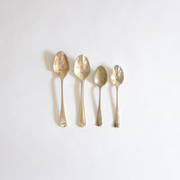 Vintage tea + coffee spoons: various