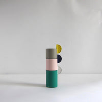 Colour stackable candle holder
