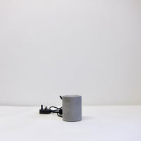 Concrete lamp base