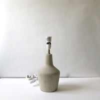 Concrete lamp base
