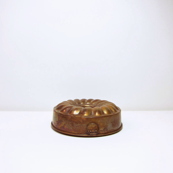 Copper bundt cake tin