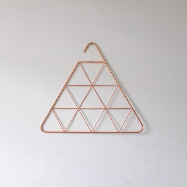 Copper hanging display