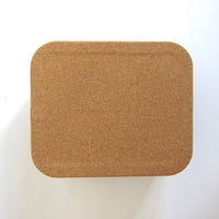 Cork stackable boxes