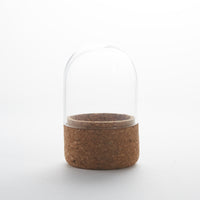 Cork + glass storage cannister