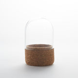 Cork + glass storage cannister