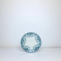 Decorative ink blue plate