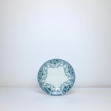 Decorative ink blue plate