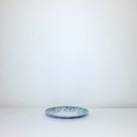 Decorative ink blue plate