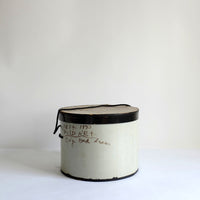 Vintage grey Dior hat box