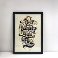 Do what... wall art